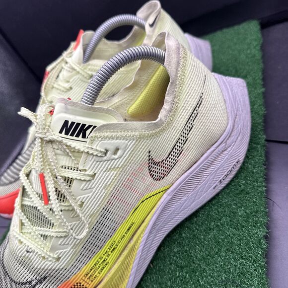 Nike ZoomX Vaporfly Next 2 Volt Hyper Orange Men’s Size 9 CU4111-700 Marathon - Picture 3 of 11